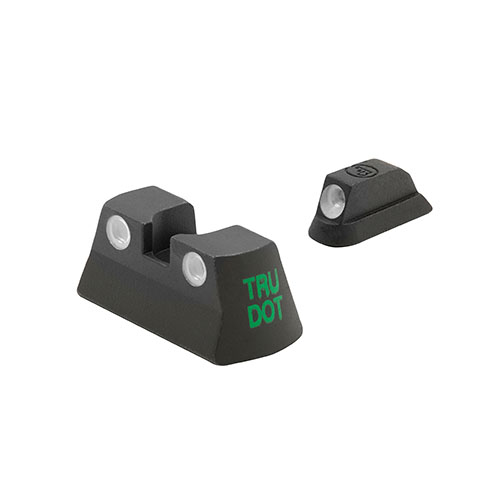 Upgrade your CZ 75/85/97/SP01 with MEPROLIGHT Tru-Dot® night sights for enhanced accuracy in all light conditions, featuring easy installation and various tritium colors.
