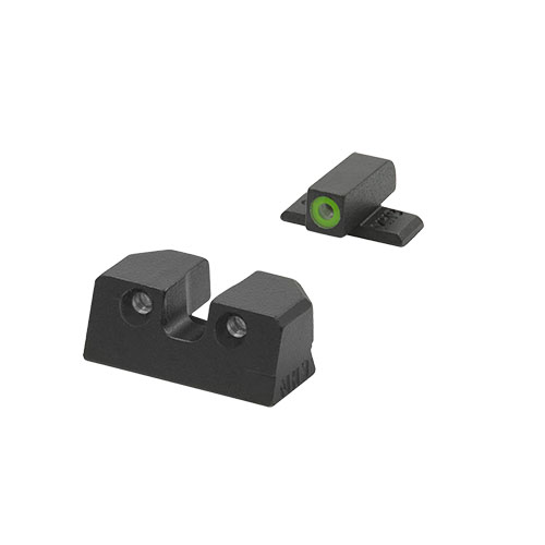 MEPRO Hyper-Bright™ sights offer unmatched brightness with tritium for day and night, durable design, and no batteries needed—always ready for action.