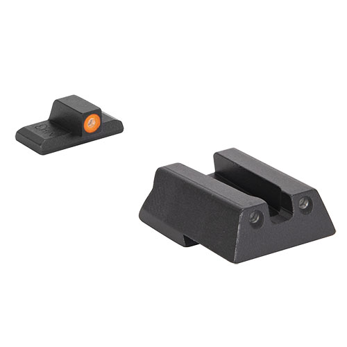 HYPER BRIGHT fixed sights offer unmatched brightness with tritium, contrasting colors for fast target acquisition, and durable, maintenance-free design for any conditions.