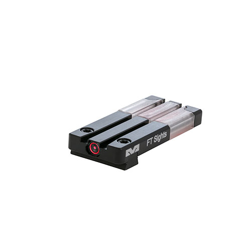 Mepro FT Bullseye™ sights offer fast, intuitive aiming with tritium fiber optics for day and night use, plus a durable, lightweight design for heavy recoil.