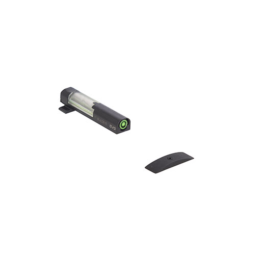 Mepro FT Bullseye™ sights offer fast, intuitive aiming with tritium fiber optics, are drop-proof, shockproof, and perfect for high-recoil pistols.