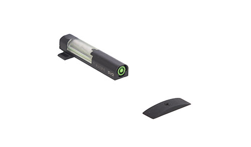 MEPRO FT Bullseye™ sights offer unmatched speed, brightness, and intuitive aiming, combining fiber optics and tritium for day/night performance in a snag-free design.