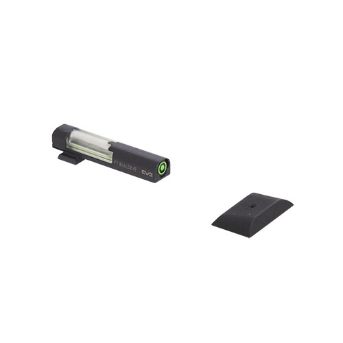 MEPRO FT Bullseye™ sight offers fast, bright aiming with tritium fiber optics, drop-proof durability, and a snag-free design for instinctive shooting.