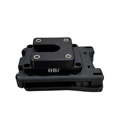 OBI Clamp Lock with TEK-LOK offers secure attachment to belts or straps, flexible gear mounting, and quick setup for all your shooting accessories.