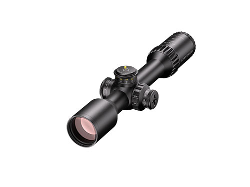 Optika 3–18x42 Meta od SCHMIDT U. BENDER nabízí vynikající optický výkon, přesnost 0.1 mrad a flexibilní zvětšení pro různé střelecké situace.