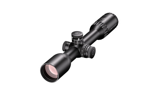 Objevte puškohled 3–18x42 Meta od SCHMIDT U. BENDER s širokým zvětšením, BDC II-B a robustním designem pro přesné zaměřování na větší vzdálenosti.
