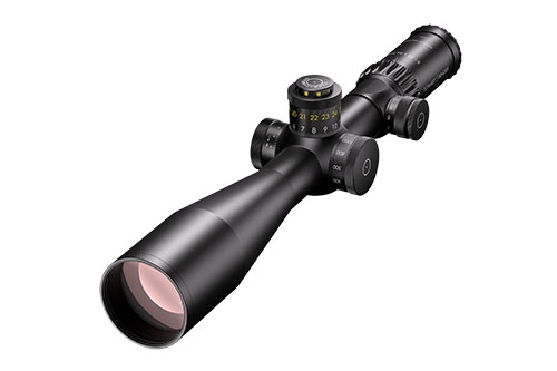 Schmidt & Bender 5–25x56 PM II offers exceptional optical clarity, versatile magnification, and durable construction, perfect for precision shooting enthusiasts.