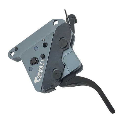 Timney Hit trigger for Remington 700 offers adjustable pull weight (8oz-2lb), precision machining, and durable construction for long-range shooting excellence.
