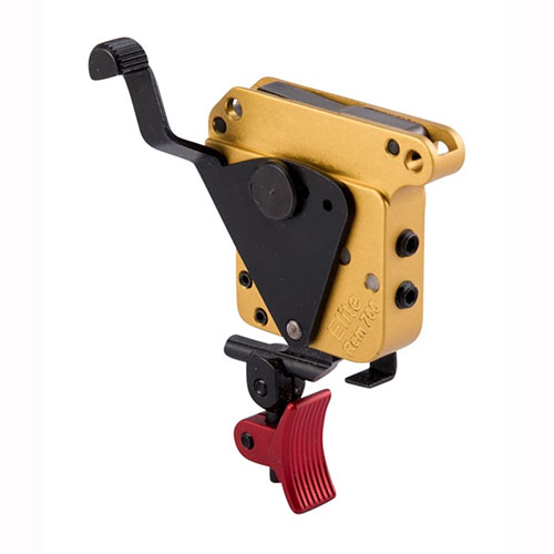 Timney Calvin Elite Trigger for Remington 700 offers adjustable sear engagement, overtravel, pull weight, and customizable shoe for ultimate precision.