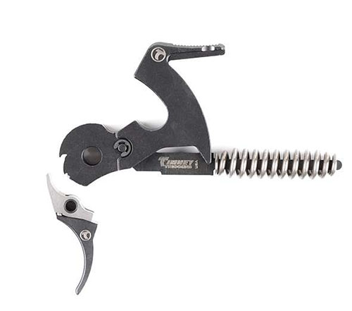 Timney Lever Action Trigger for Marlin 336, 1894, and 1895 offers a smooth 3-3.5lb pull, easy installation, and a lifetime warranty for enhanced accuracy.