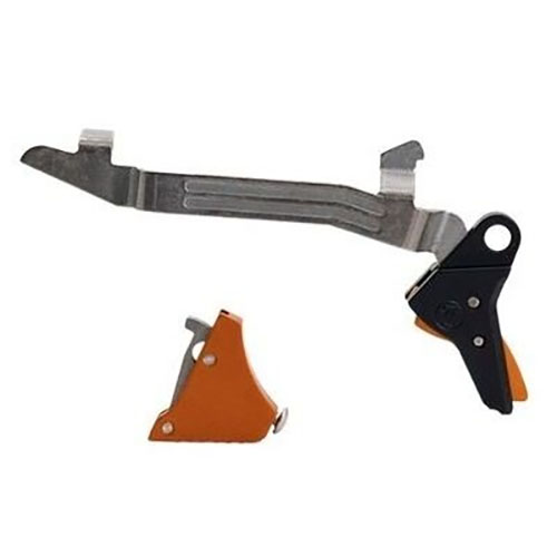 Timney Alpha Competition Trigger for Glock Gen 5 offers a 3 lb pull weight, smooth take-up, easy installation, and unmatched reliability—perfect for competitive shooting.