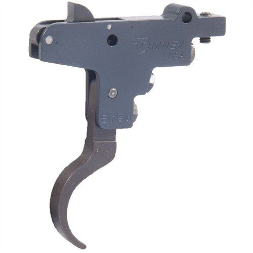 Timney's replacement trigger offers CNC machined durability, adjustable pull weight (2-4 lb.), and eliminates heavy military triggers for improved shooting performance.