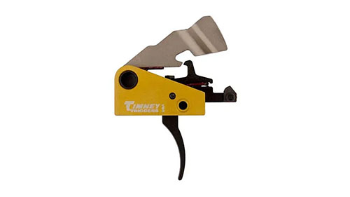 Upgrade your SCAR17 with the Timney SCAR Trigger for a smoother 3.5lb pull, enhanced precision, and durable construction for reliable performance.