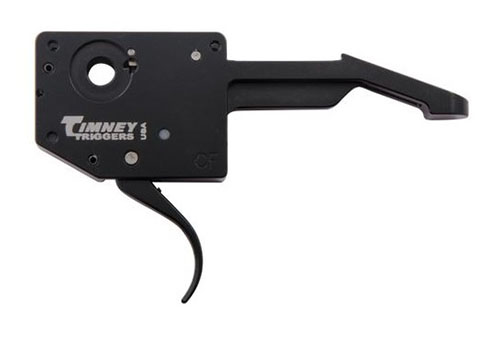 Timney 3 lb trigger for Ruger American CF offers adjustable pull weight, precise tuning, drop-in compatibility, and durable low-maintenance performance for improved shot control.