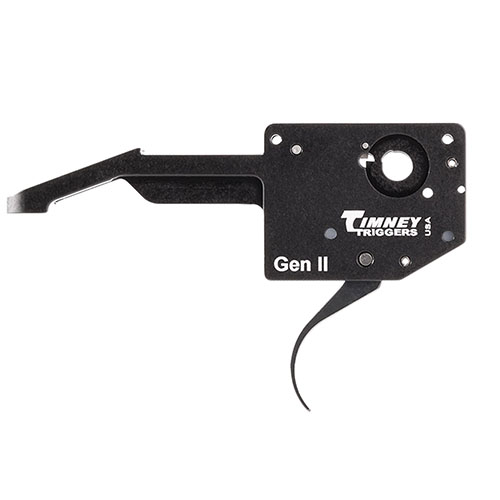 Timney Ruger American Gen II Trigger offers adjustable pull weight (2-4 lbs), smooth trigger break, and easy drop-in installation for enhanced shooting accuracy.