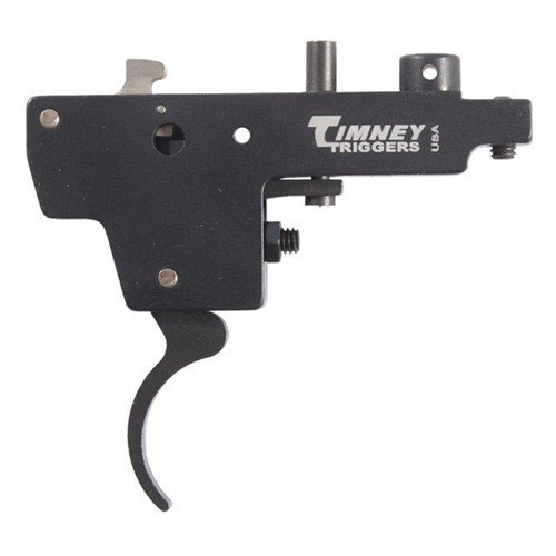 Timney triggers for Weatherby rifles offer adjustable pull weights (1.5-4lbs), ensuring crisp performance and enhanced accuracy with reliable, precision-machined components.