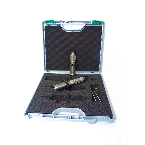 .308 Winchester Die Set from TRIEBEL's Allgäu Series offers full sizing and crimping capabilities, all in a premium case at an attractive price.