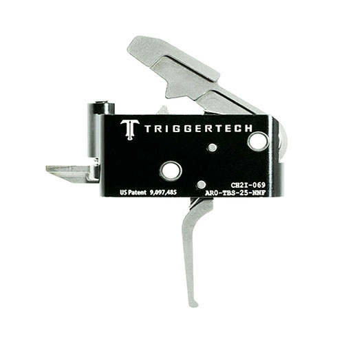 TRIGGERTECH AR15 Adaptable trigger features Frictionless Release Technology™, a short two-stage action, and reliable performance with adjustable pull weight.