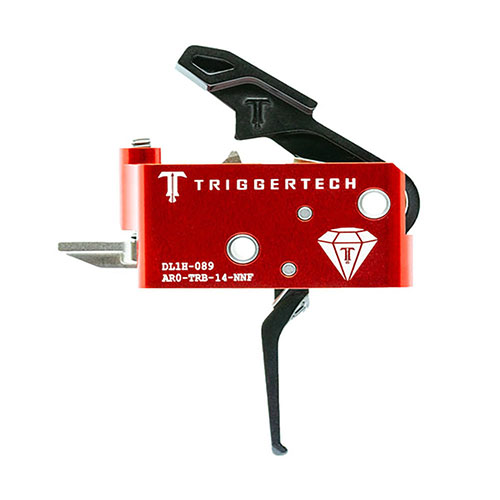 TRIGGERTECH AR15 trigger offers Frictionless Release Technology™, a short two-stage action, zero-creep break, and unmatched reliability in harsh conditions.