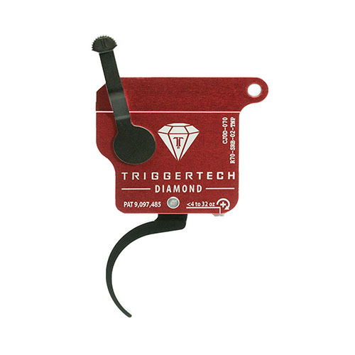 TRIGGERTECH REM700 DIAMOND offers zero-creep breaks, consistent pull weights, and unmatched reliability with durable PVD Black finish for superior performance.