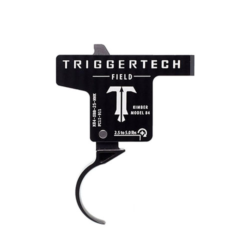 TRIGGERTECH Kimber Field - Curved trigger offers Frictionless Release Technology™, zero-creep break, short over-travel, and exceptional reliability in harsh conditions.