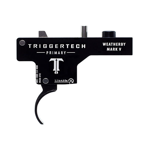 TriggerTech Weatherby Mark V Primary offers a zero-creep break, short over-travel, and corrosion resistance, ensuring consistent performance in any environment.