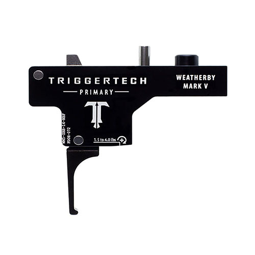 TriggerTech Weatherby Mark V Special offers Frictionless Release Technology™ for a zero-creep break, lighter pull feel, and unmatched reliability in harsh conditions.