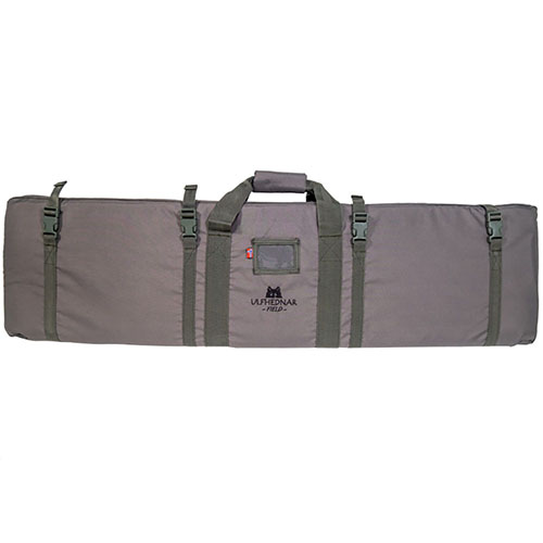 ULFHEDNAR rifle bag offers versatile use as a drag bag, features durable construction, and includes convenient backpack straps for easy transport.