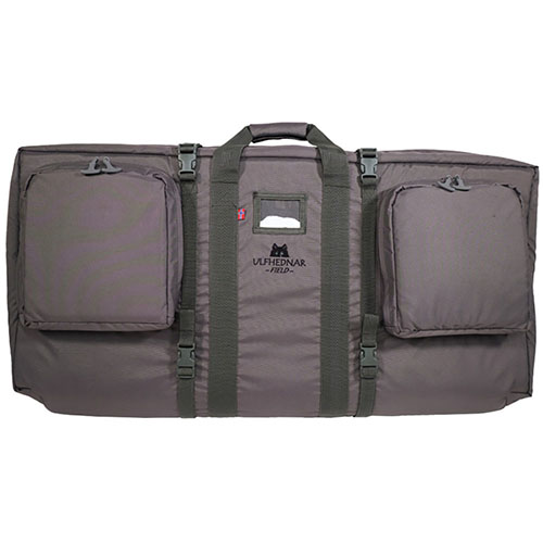 ULFHEDNAR Double Bow Bag w/backpack straps 100 cm Field offers lightweight design, ample storage, and convenient carrying for your archery gear.
