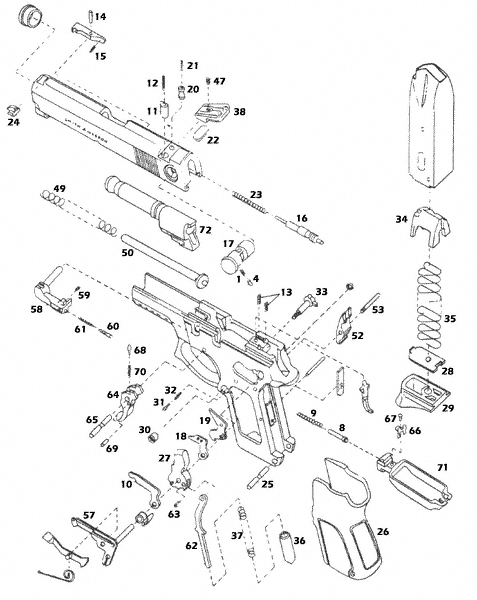 Smith & Wesson® 4586 DAO 