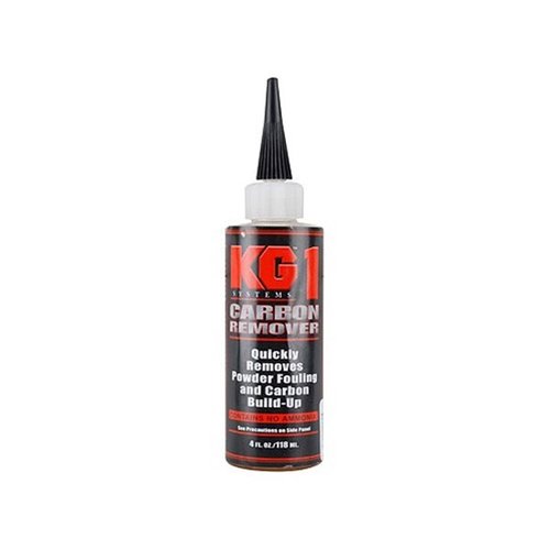 KG-1 CARBON REMOVER is pH neutral, effectively eliminates carbon buildup from black powder rifles, centerfire, rimfire, and gas-assisted weapons.