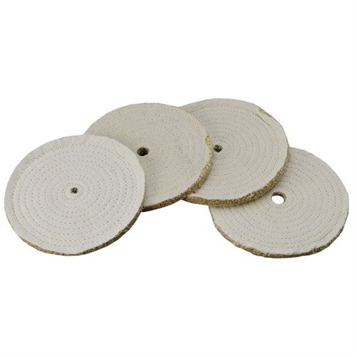 Sisal Wheels from Brownells feature 7 plys of woven jute for aggressive metal and rust removal, ensuring durability with a brushed finish for finer grits.