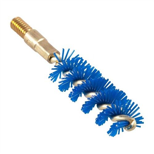 IOSSO Pistol Bore Brushes feature durable Nyflex bristles for effective cleaning without scratching, compatible with handguns, rifles, and shotguns.