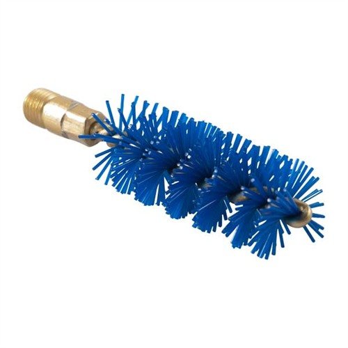 IOSSO NYFLEX shotgun bore brushes feature flexible blue Nyflex bristles for effective cleaning without scratching, ideal for shotguns and all types of fouling.