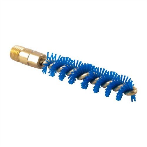 IOSSO NYFLEX shotgun bore brushes feature flexible blue Nyflex bristles for deep cleaning without scratching, perfect for all types of fouling.