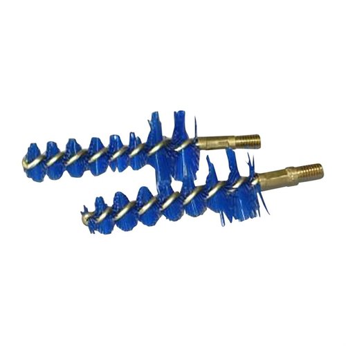 IOSSO 6.5 Grendel Chamber Brush effectively removes fouling with durable blue fiber, ensuring superior cleaning compared to brass brushes; includes 2 bore brushes.