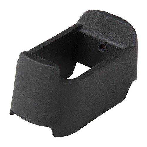GRIP EXTENDER for GLOCK® 19/23 enhances comfort and control by filling the gap for full-size mags, ensuring a secure grip and improved shooting experience.