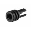 BROWNELLS EARLY 3 PRONG FLASH HIDER 22 CAL 1/2-28 STEEL BLACK