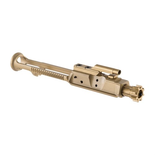 Brownells M16 Lightweight Bolt Carrier Group reduces weight and recoil, enhancing AR-15 performance with durable materials and finishes for reliable operation.