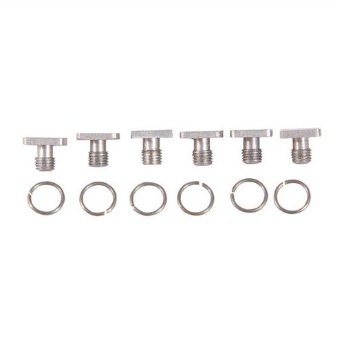 Získejte kompletní S&W Rear Sight Rebuild Part Kits #2, které obsahují všechny potřebné díly včetně elevace stud a spring clip, ideální pro opravy.