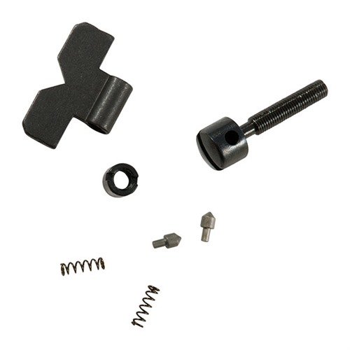 V-NOTCHED REAR SIGHT KIT pro revolvery S&W K/L/N rámu zajišťuje rychlejší zaměření předního hledí díky širokému V-otvoru a je nastavitelný na větrání.