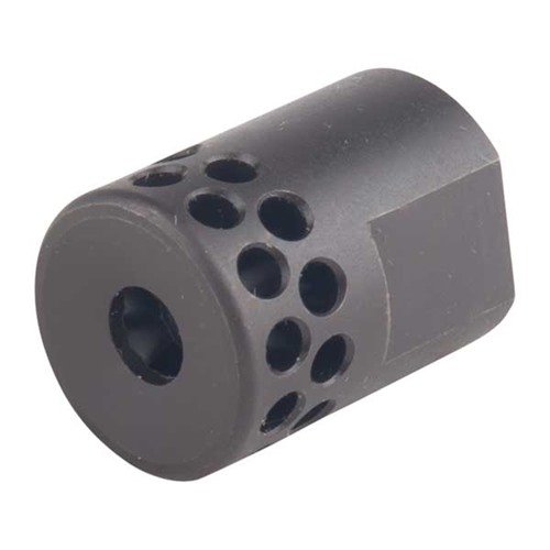 Brownells Short Muzzle Brake offers maximum braking in a compact 1
