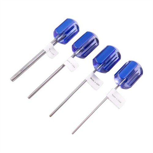 Brownells Alignment & Push Punches ensure precise alignment and easy pin installation/removal with ergonomic handles and versatile sizes for various firearms.