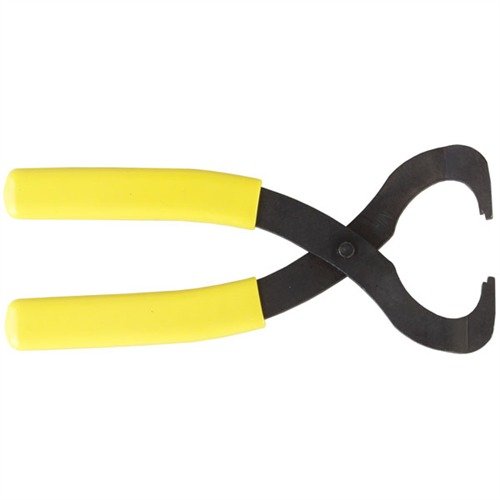 CASTLE NUT PLIERS for M14/M1A feature hardened steel construction for strength, precise engagement to prevent stripping, and rubber grips for comfort.