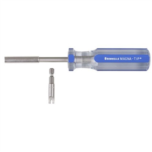 Sada šroubováků RUGER® s bitovým nástavcem je nezbytným nástrojem pro demontáž válců Ruger® a perfektně se přizpůsobí středovému čepu.