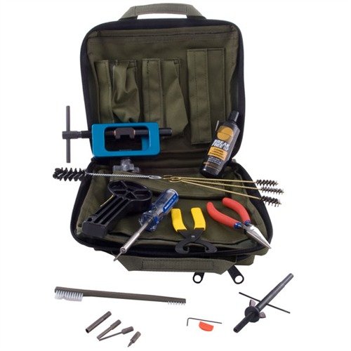 Brownells Weapons Field Maintenance Pack for Glock® offers essential tools for cleaning, maintenance, and repairs, all in a portable, durable case tailored for Glock® firearms.
