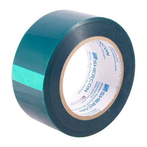 HIGH TEMPERATURE MASKING TAPE withstands 400°F, conforms to curves, translucent for precise application, and removes cleanly with no residue.