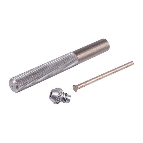 Brownells Replaceable Pin Punch Kit features a durable 3mm hardened steel punch, ideal for disassembling Springfield XD/XDM, Beretta, Sig Sauer, and more.