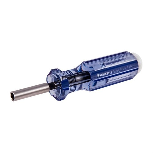 Brownells Pistol Screwdriver Set for Ruger® Mark IV offers precision-fit MAGNA-TIP® bits, durable construction, and a compact design for easy maintenance.