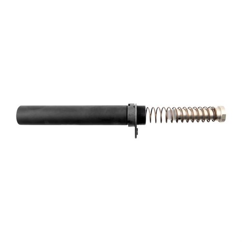 AR-15 Pistol Buffer Tube Assembly includes durable 6061-T6 aluminum construction, matte black finish, and complete components for your next build.